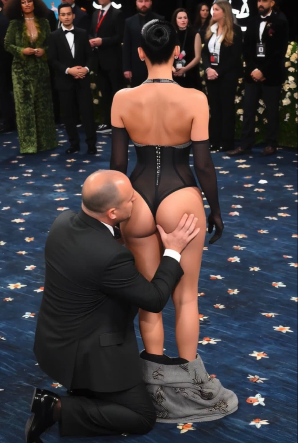 Kylie BTS groped at public Event Hot Sex AI ???