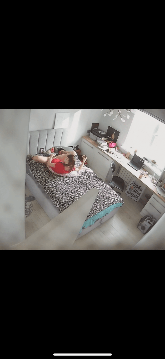 Spying On My Sister Hump Her Pillow And Masturbate Till SHe Cums