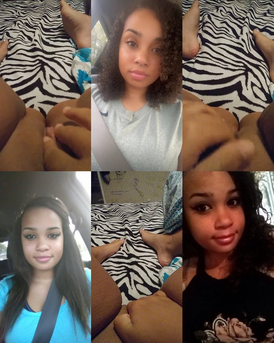 Real Ebony Girlfriend Leaked Rubbing her Clit and Fingering her Webslut Whore Pussy and Shows Nudes