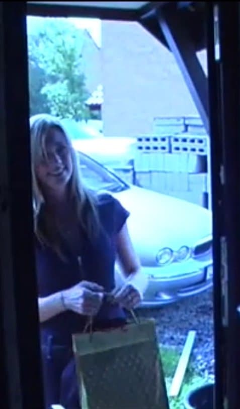 UK Blonde Teen Delivery Driver IR Gangbang