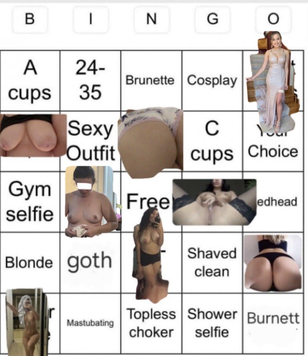 Bingo card is filling up!