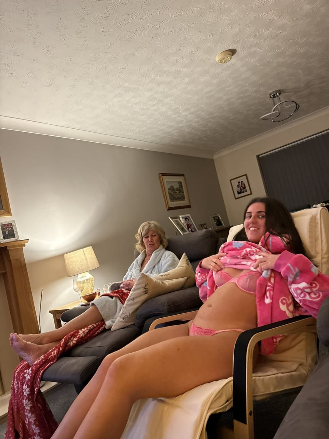 [Must Watch] UK Slut Walks Around Her Stepfathers house wearing skimpy clothing