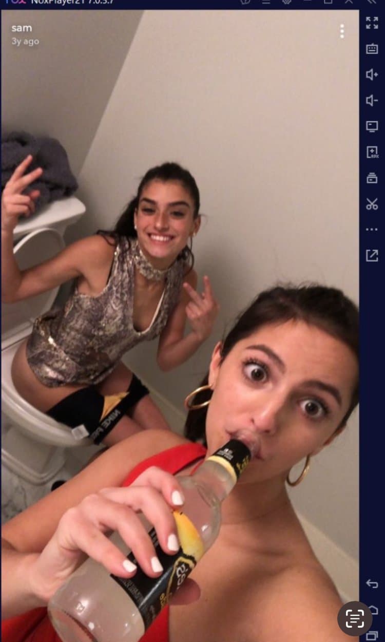 Charlie and Dixie Damelio need to secure their phone better☠️