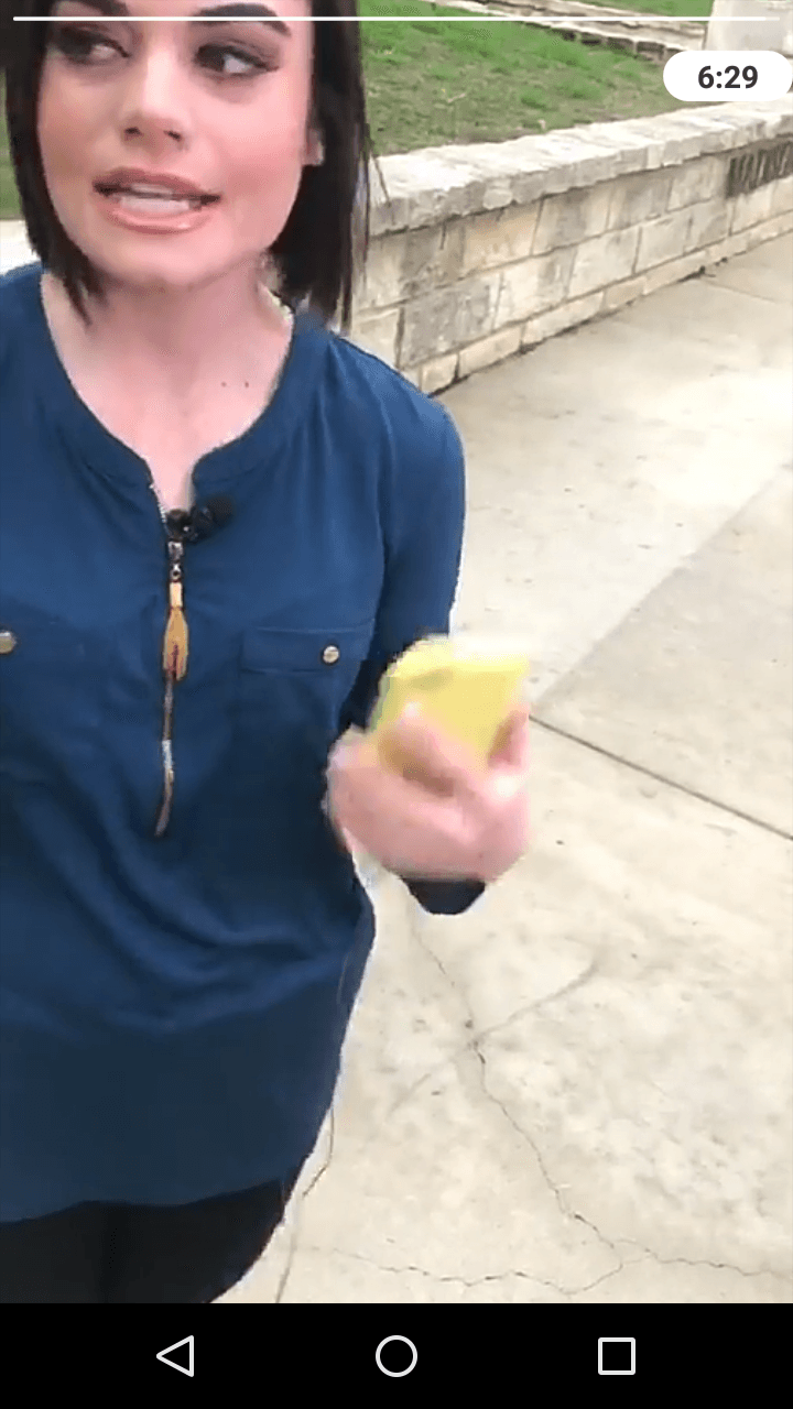 News anchor Camilla Rambaldi