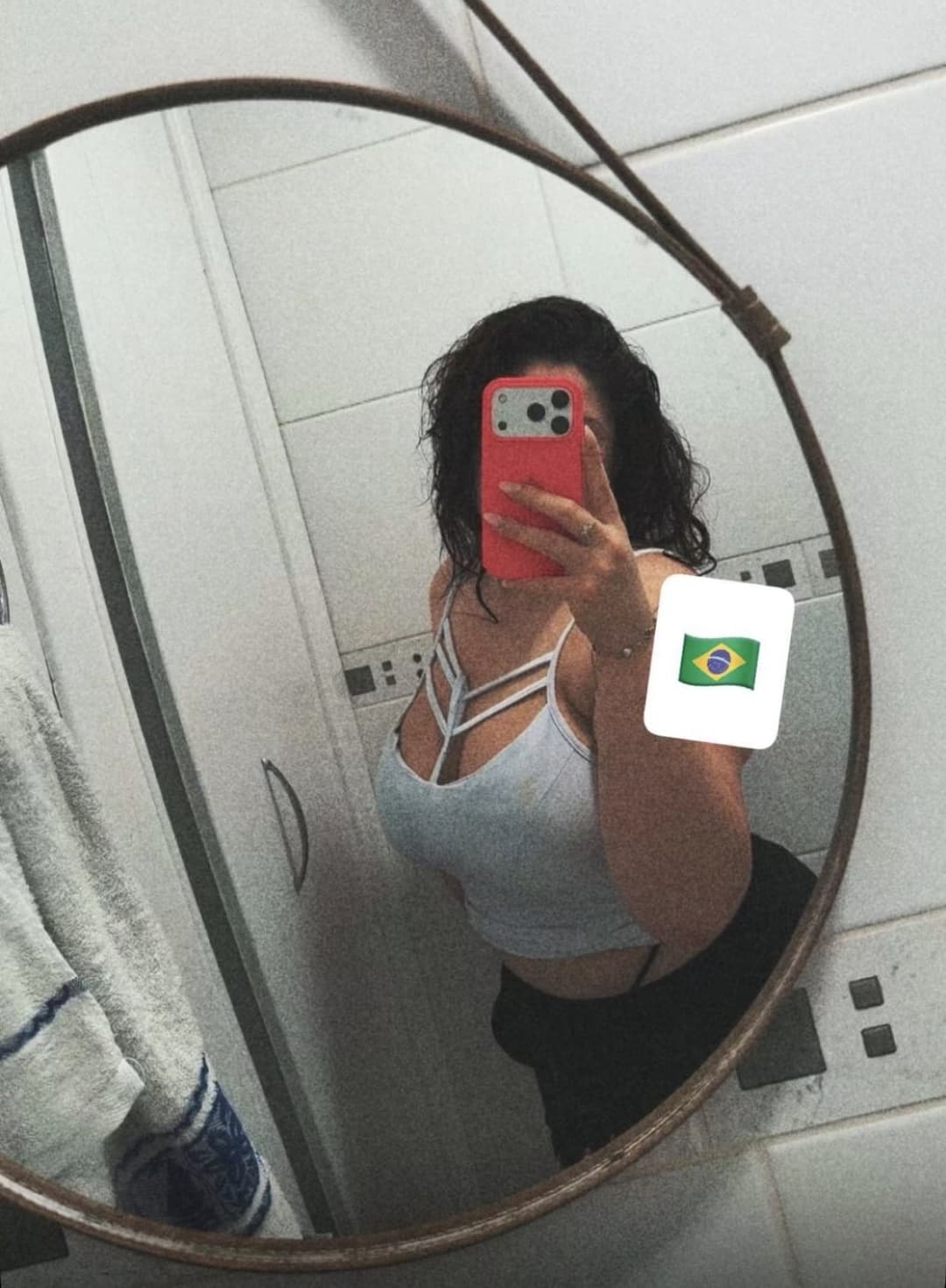 Chubby bitch with red hair and big boobs