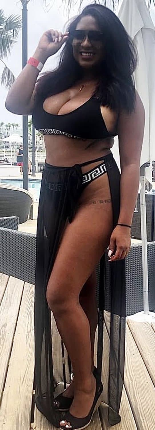 Teasing Her Big Ass Tits