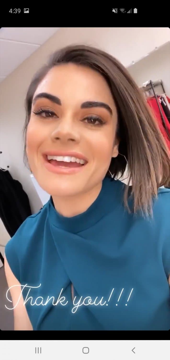 News anchor Camilla Rambaldi