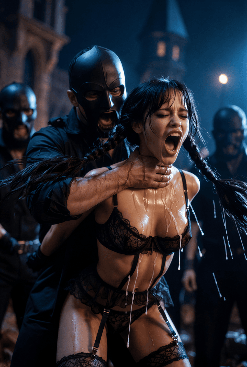 Wednesday Addams – Tortured by Crackstone’s Fanatics - PREVIEW (130 Images)