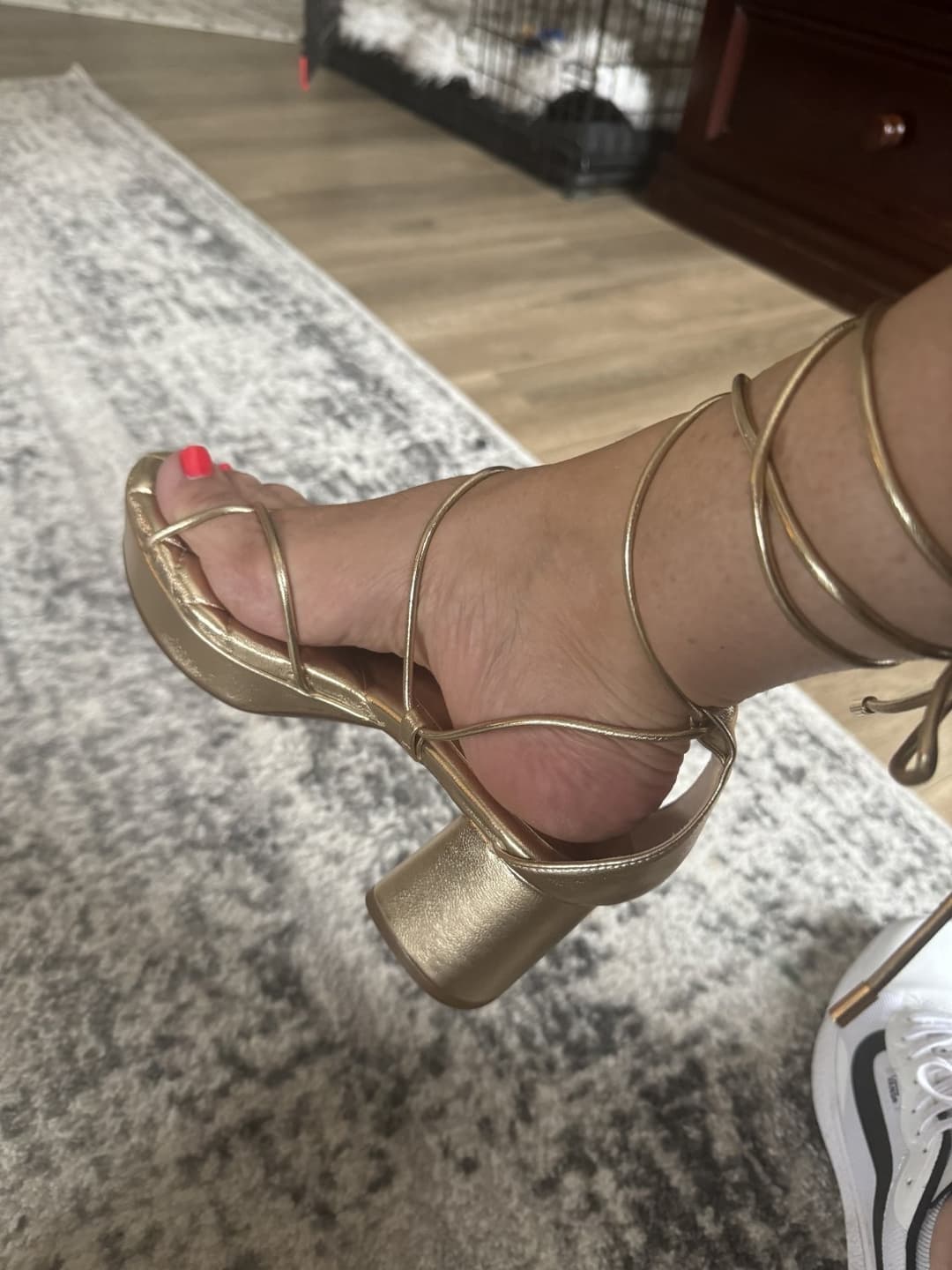 mother in law and feet