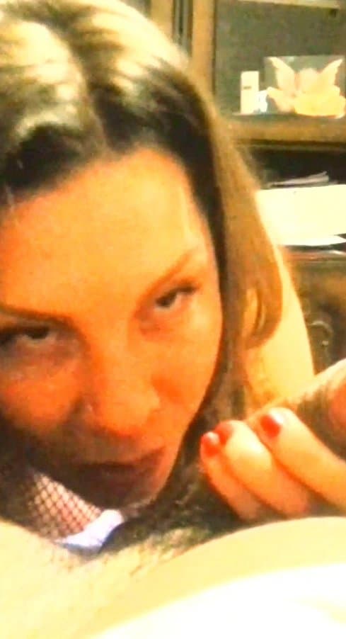 Horny wife sucking my cock amateur pussy hot blowjob