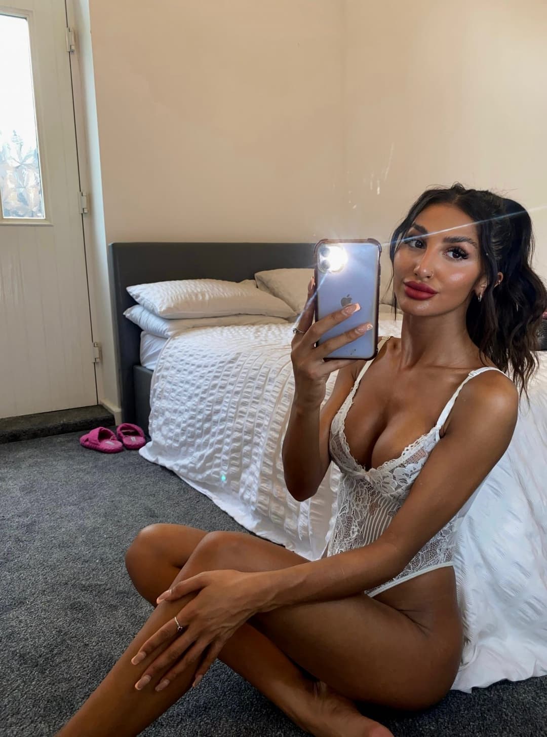 My lingerie would look better on your floor