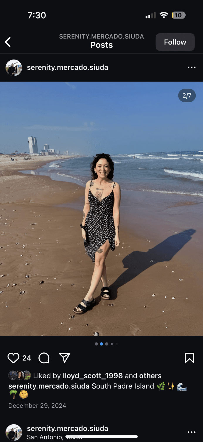 Serenity Mercado (Mexican ex ??)