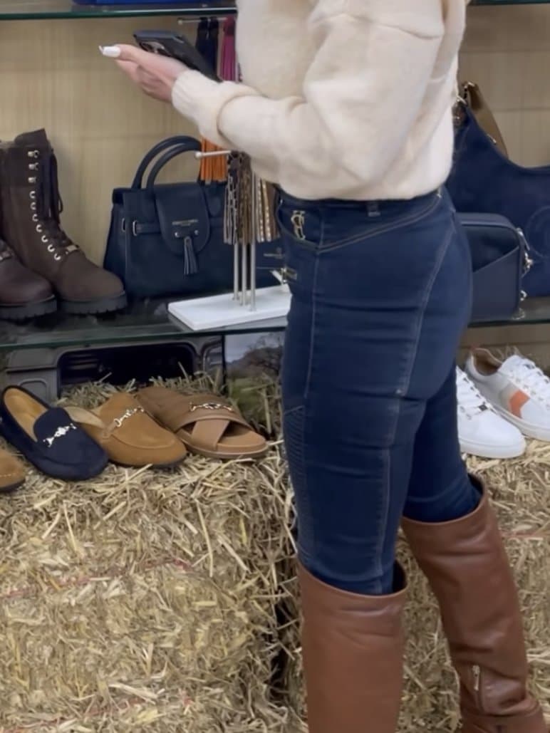 Rachel Lugo - Brown Knee High Leather Boots