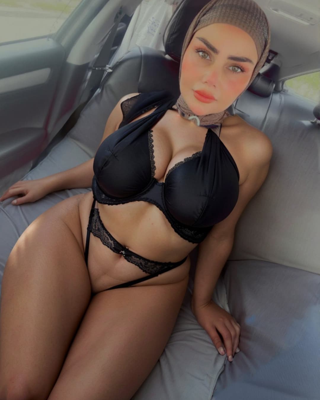 Undress arab hijab by Ai