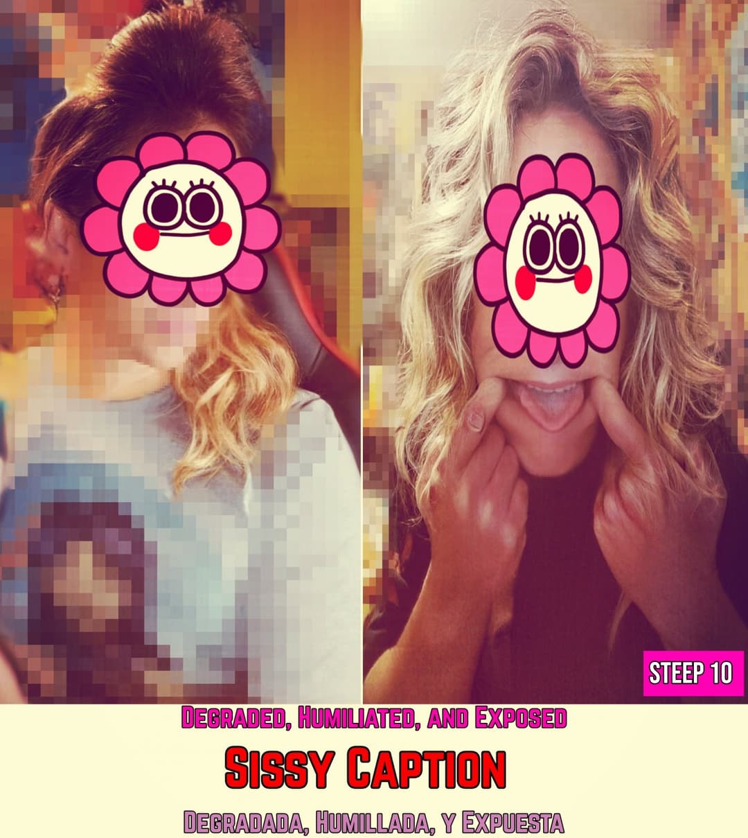 This Blonde Sissy takes 3 Toys at once for DeepThroat - Ahegao Face & Anal Fucking