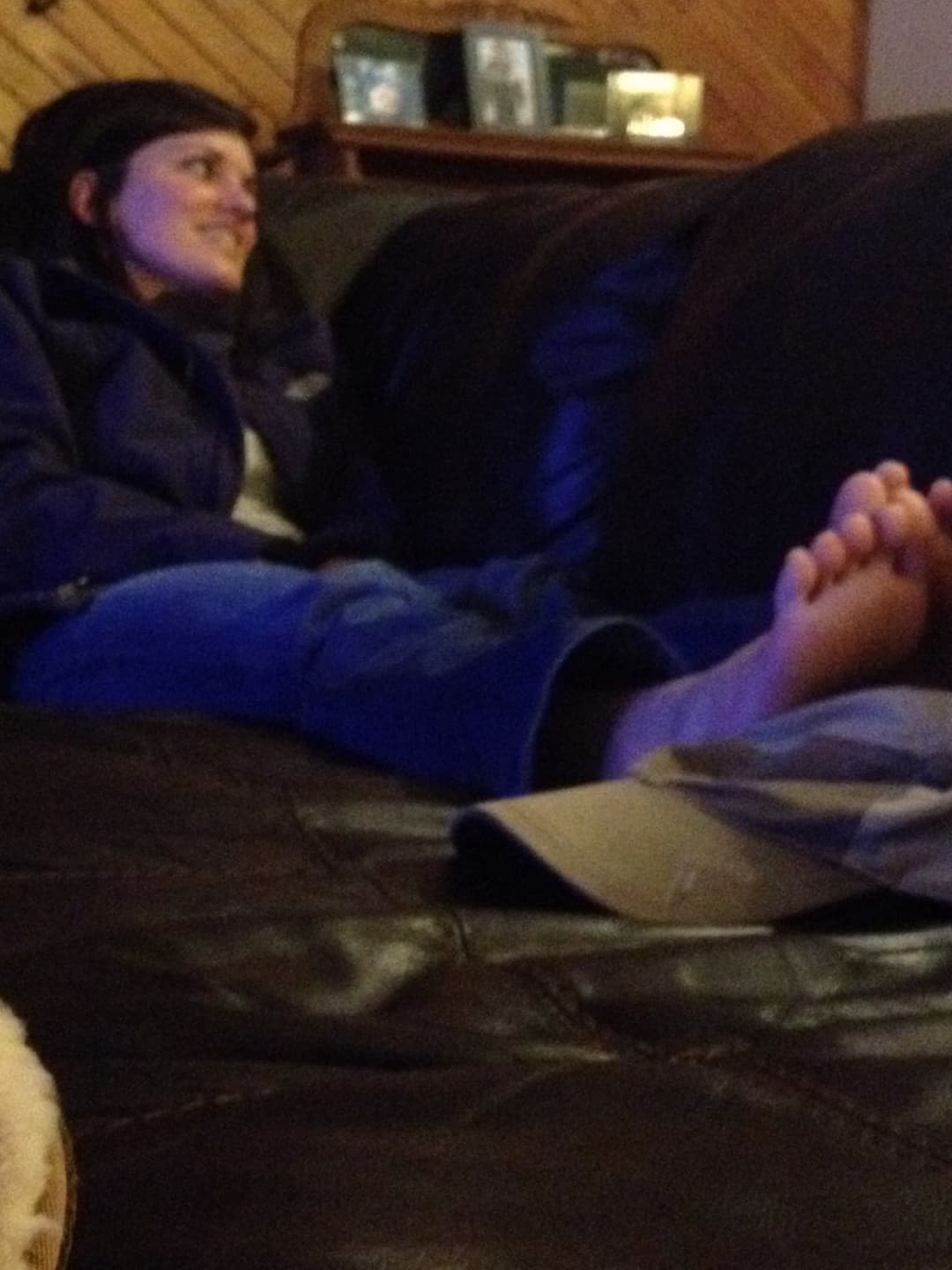 Friend’s Wife Jenny: Candid & Sleepy Feet