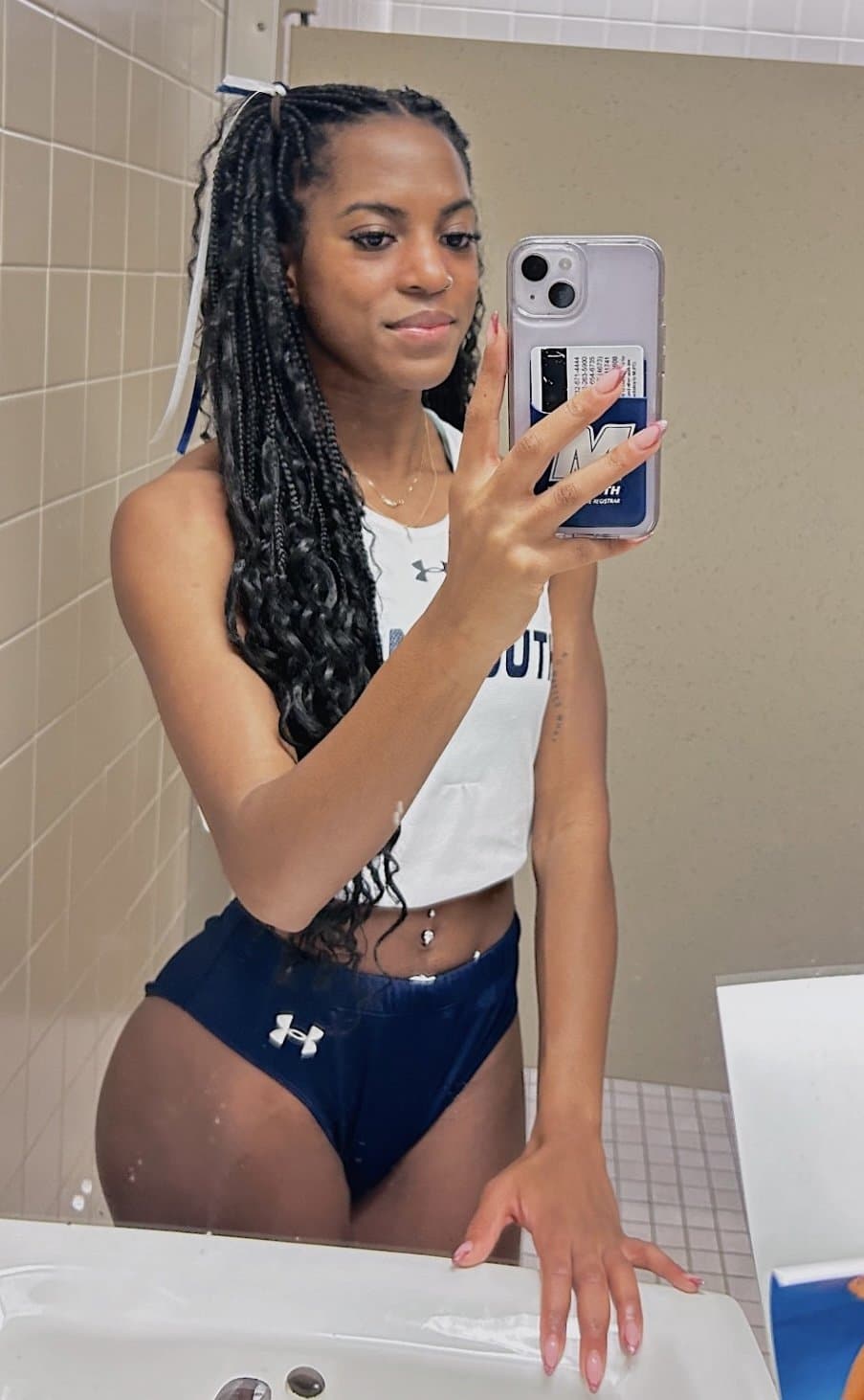 Ebony College Athlete Katiana (Bikini)(Uniform)