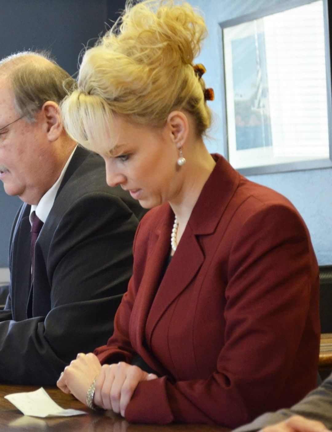 Cast your vote for the best tits at Mardi Gras from this busty j u d g e!