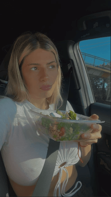 You hungry? Or just hungry for me