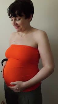 39 years old wife - full pregnancy progress (week 5 - 40)