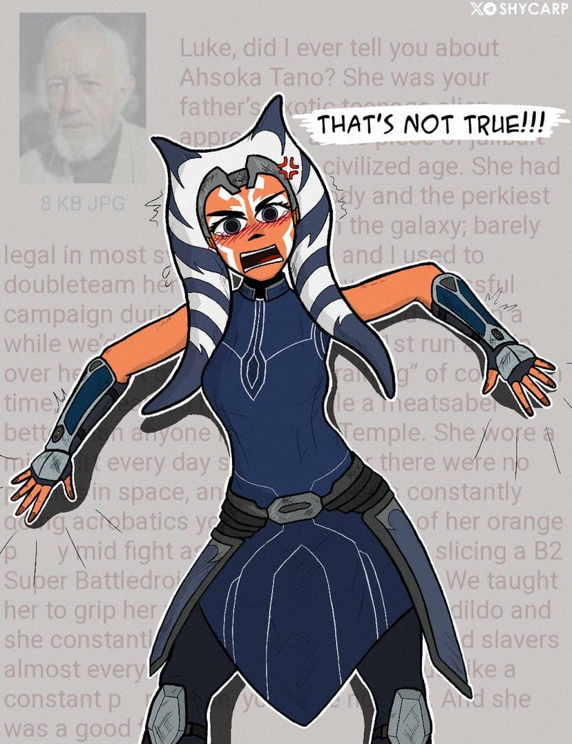 Luke, Did I Ever Tell You About Ahsoka Tano?