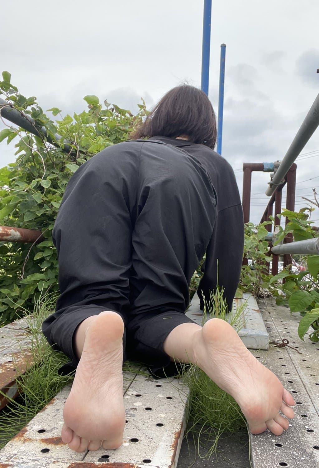 Asian feet / shoes & cum 2