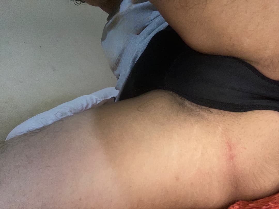 Showing off my girlfriend Nyk showing her ass in panties