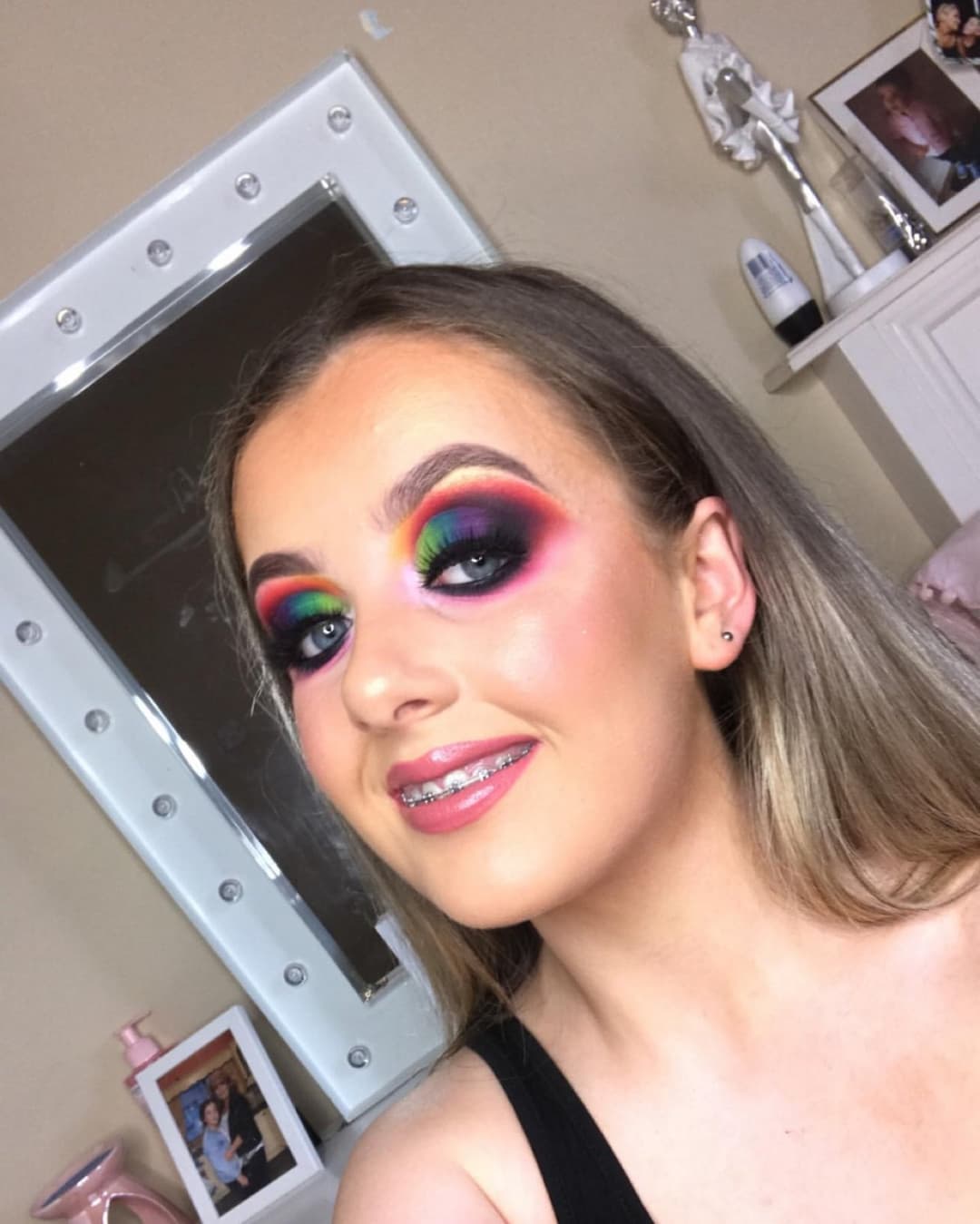 Heavy makeup slut Emma