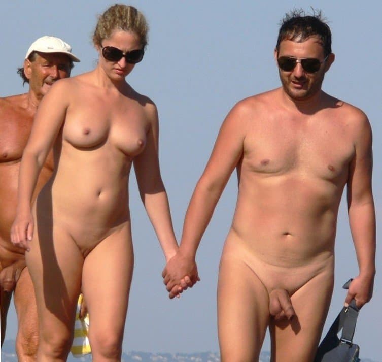 Naked couples outdoors 11