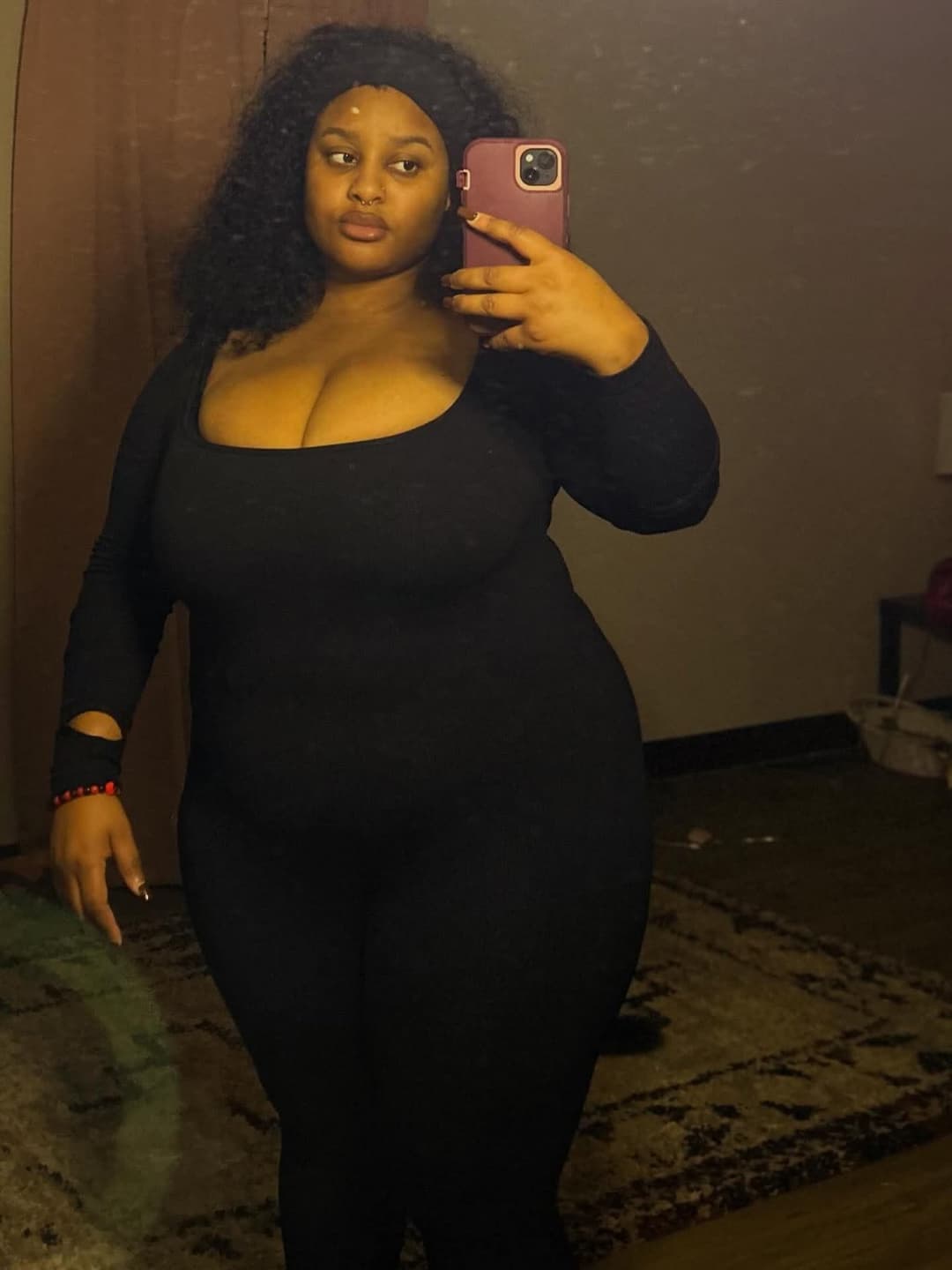 SEXY CURVY THICK EBONY BBW BIG BOOBS & BIG OLE ASS BOOTY