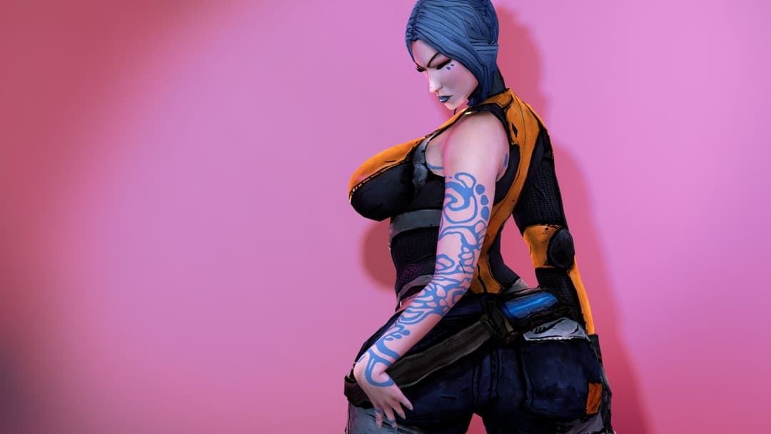 The Blue-haired PAWG Siren of Pandora Maya