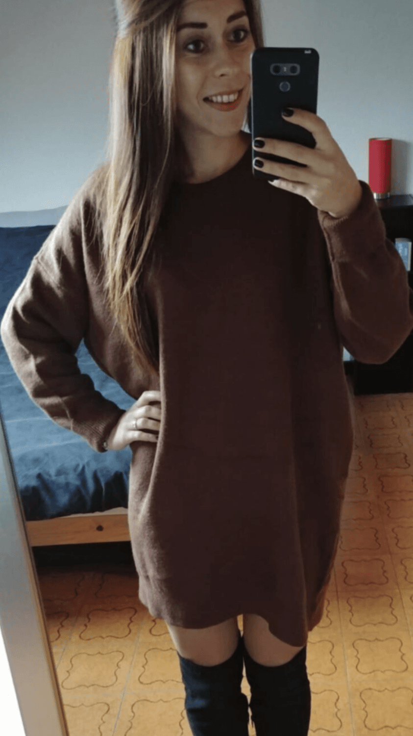 Cute tittied whore handles her boyfriends horse cock.