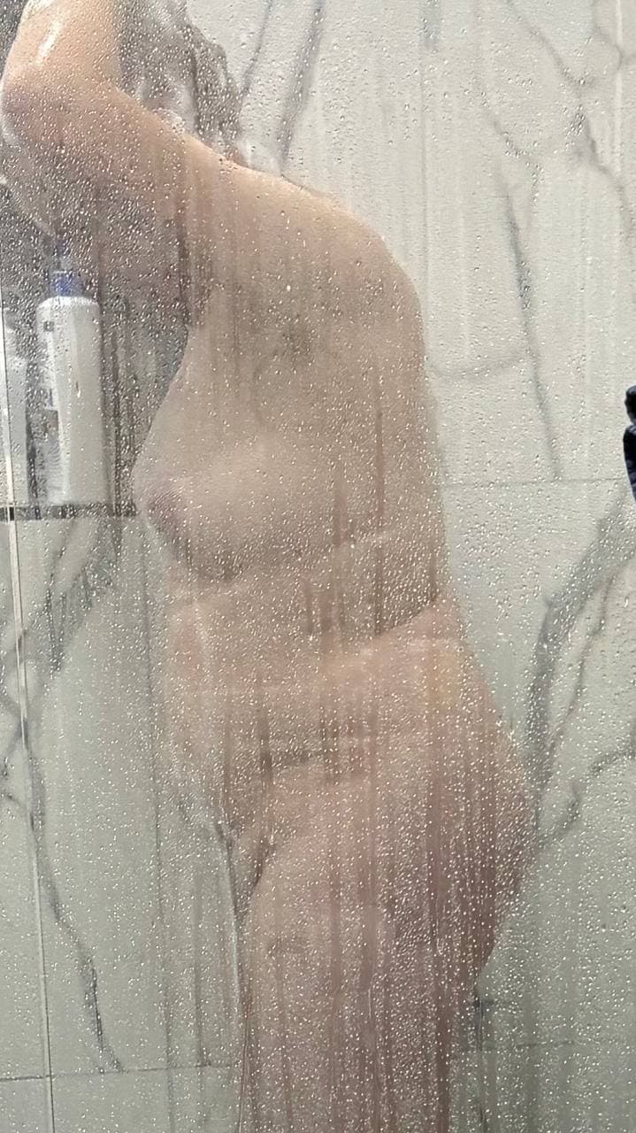 Check out the new shower vs the old shower!