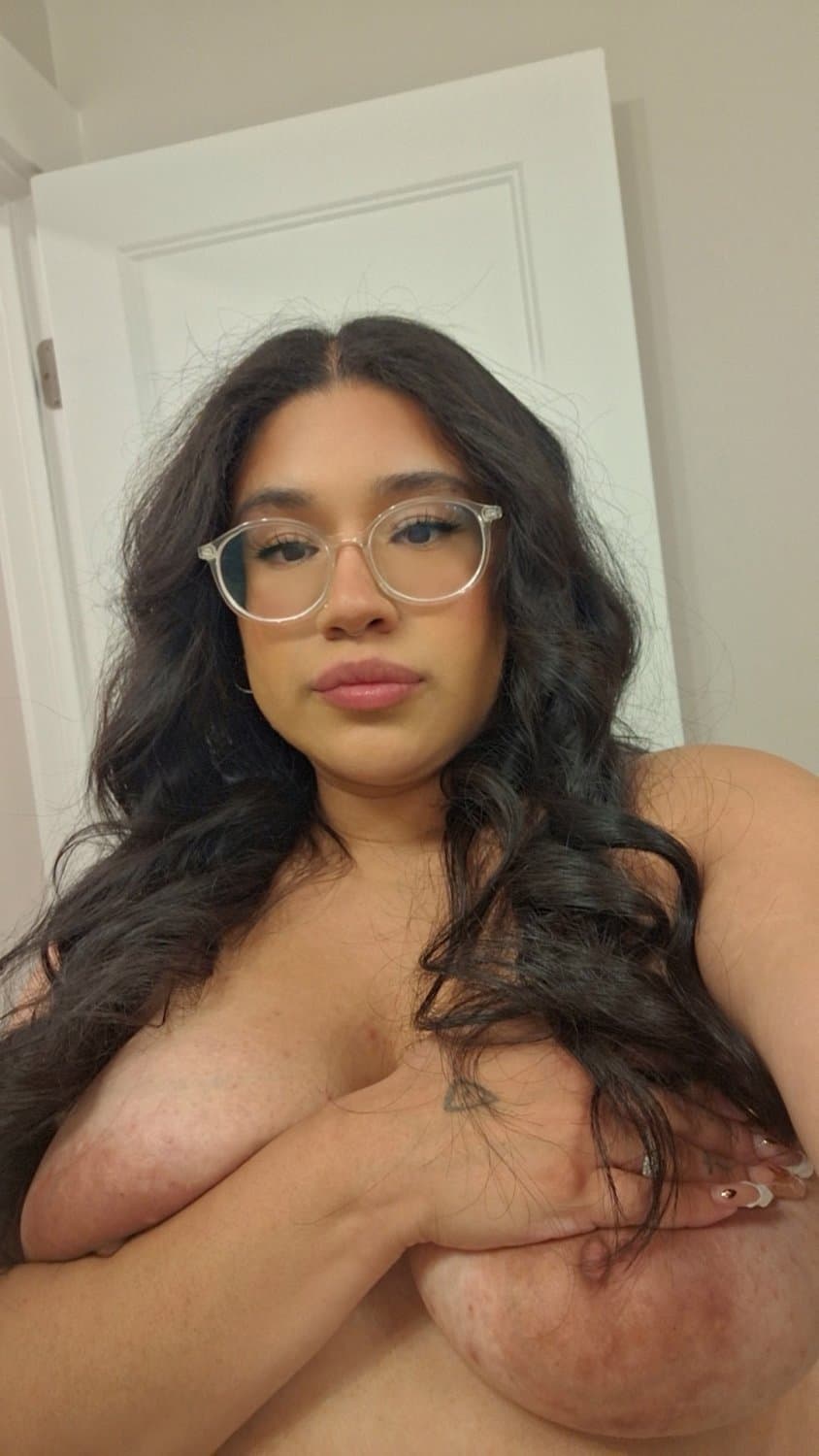 Chubby Latina rides huge dildo till she CUMS!