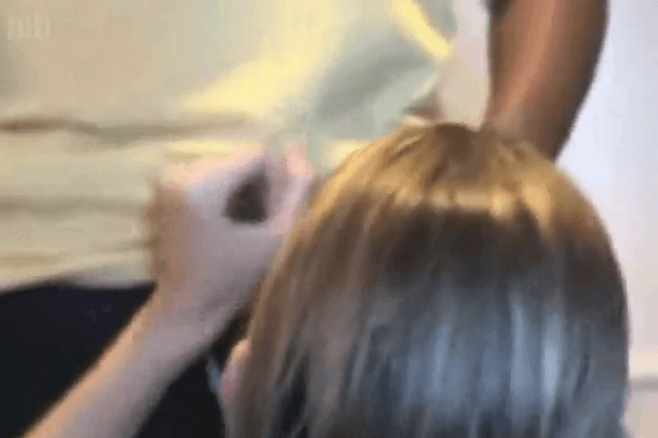 Click to view full size Blonde girl demolished in BBC gangbang