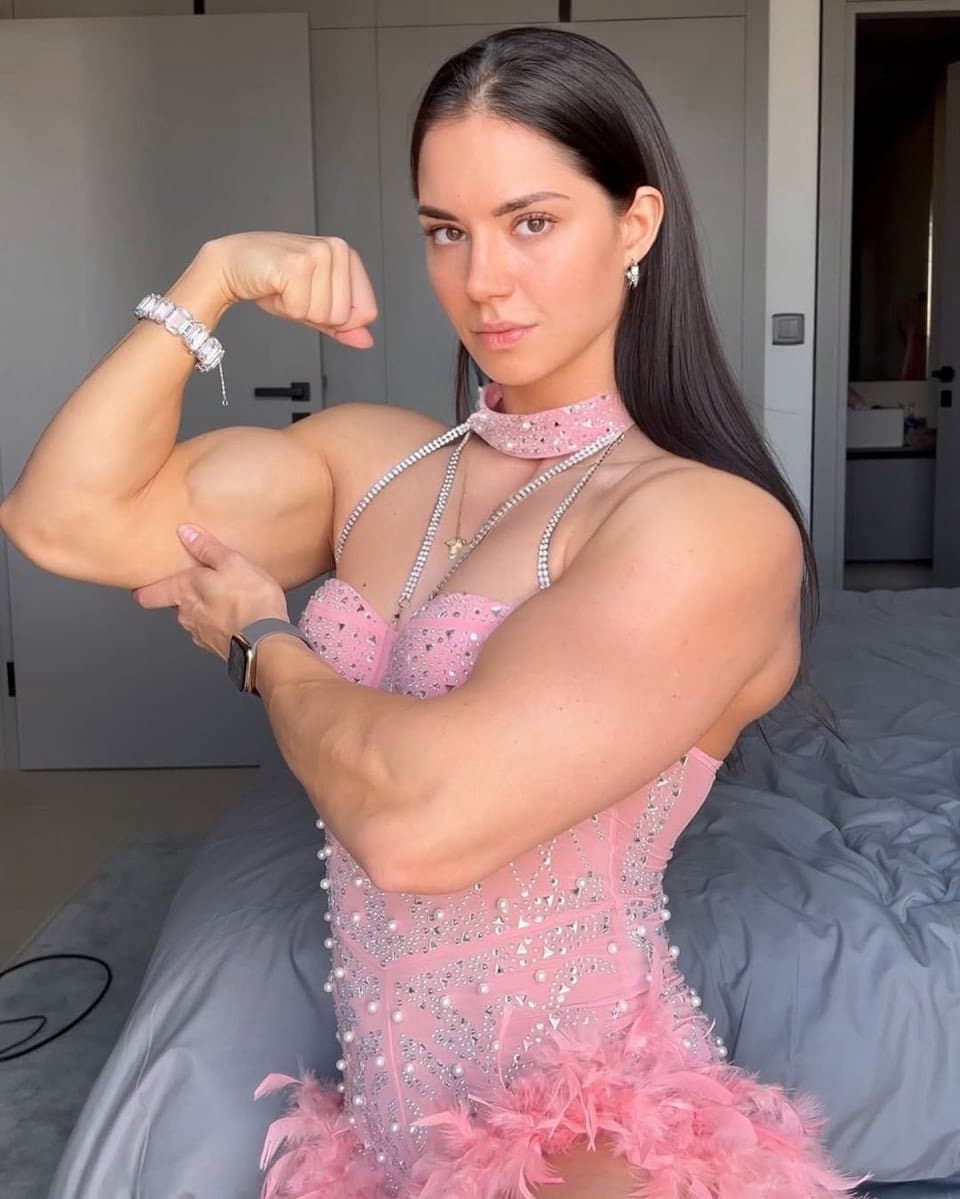 Let Muscle Mommy Vladislava Dominate You And Milk Your Cock