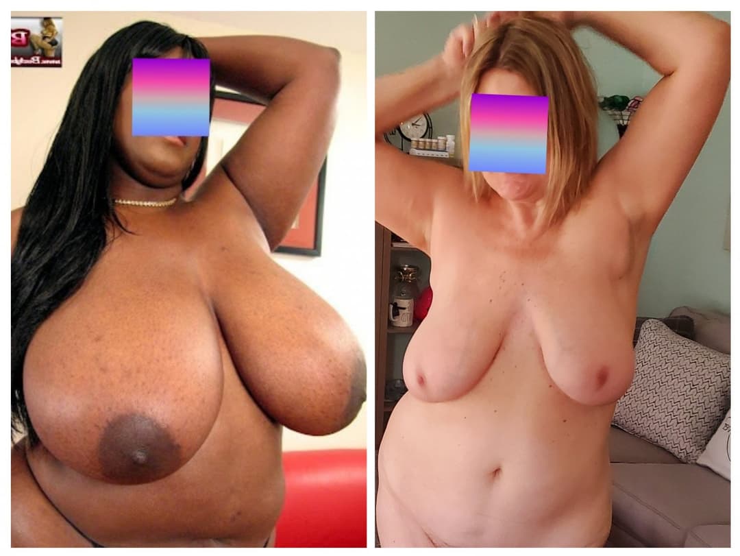 COLLAGE The Biggest Boobs and Ass comparisons....