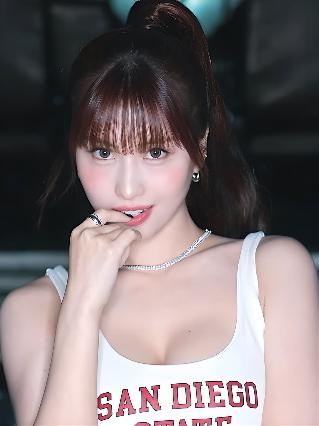 Japanese sexy talent Pussy face【TWICE momo】