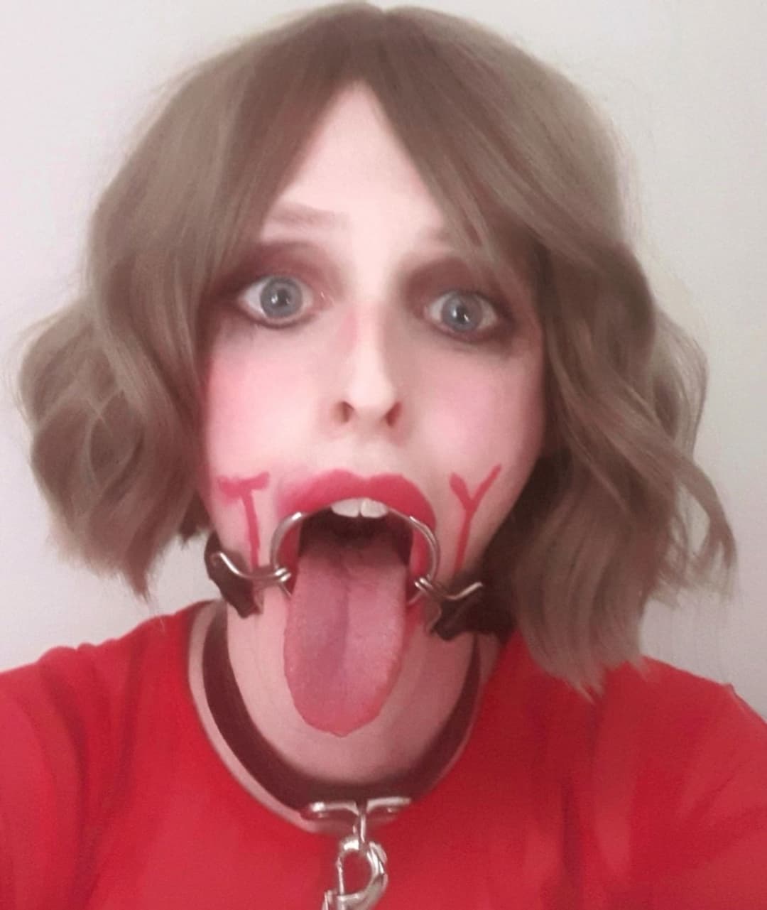 Poor Bambi is breaking