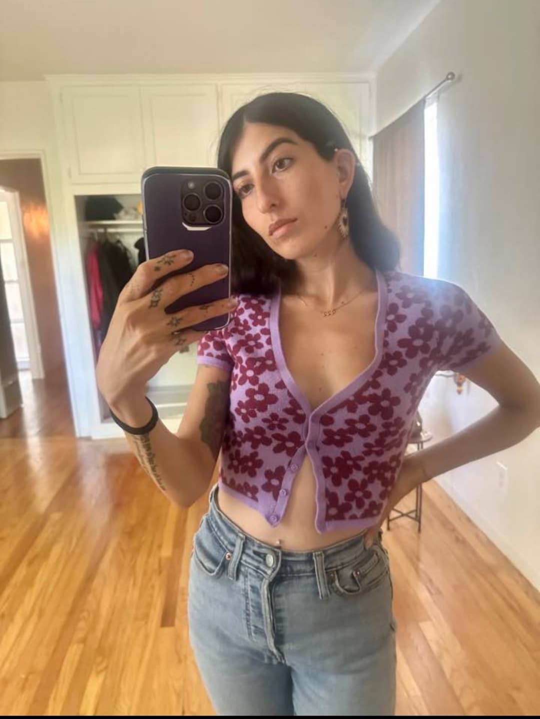 Skinny Latina Cock Tease