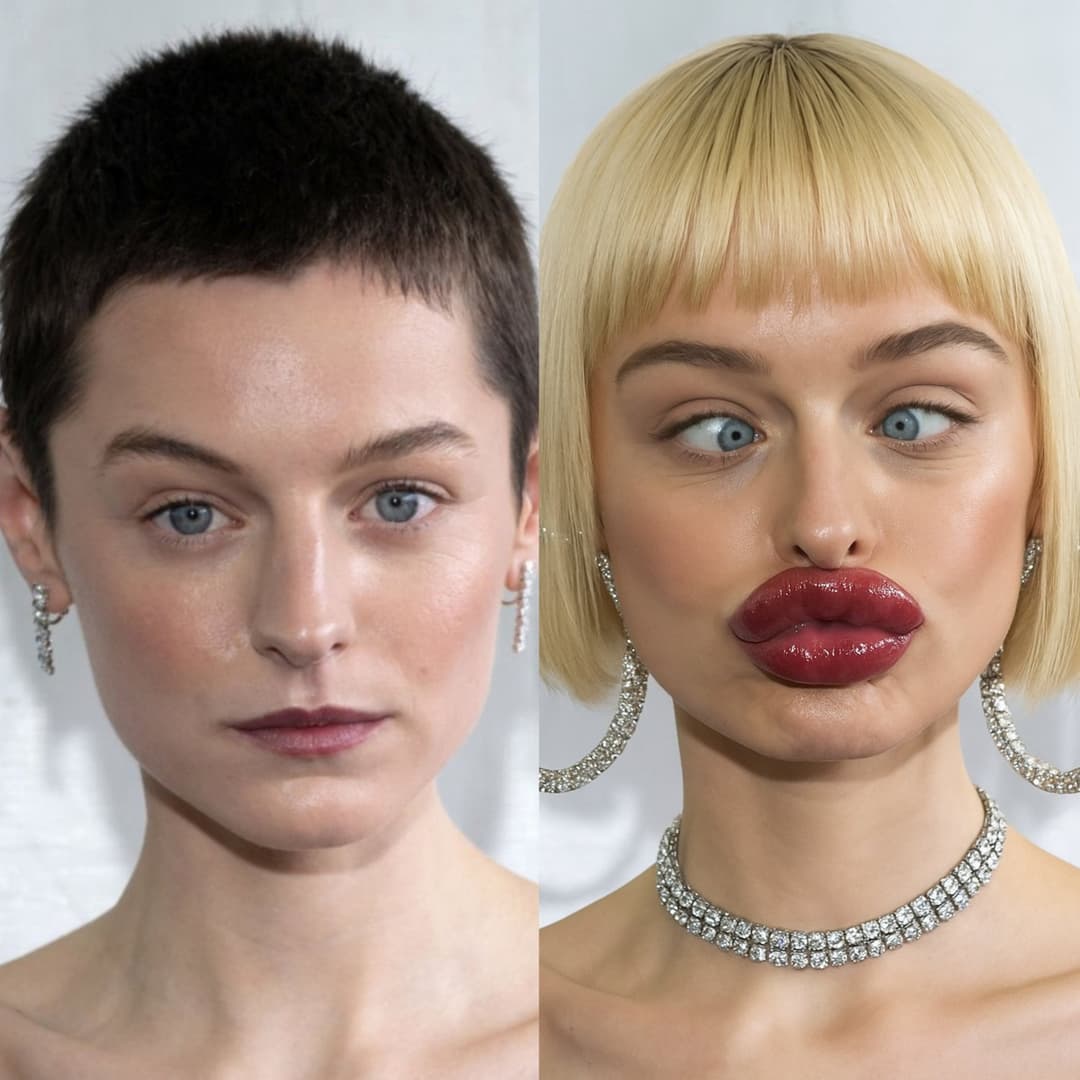 Emma Corrin Hardcore Bimbofication Edit