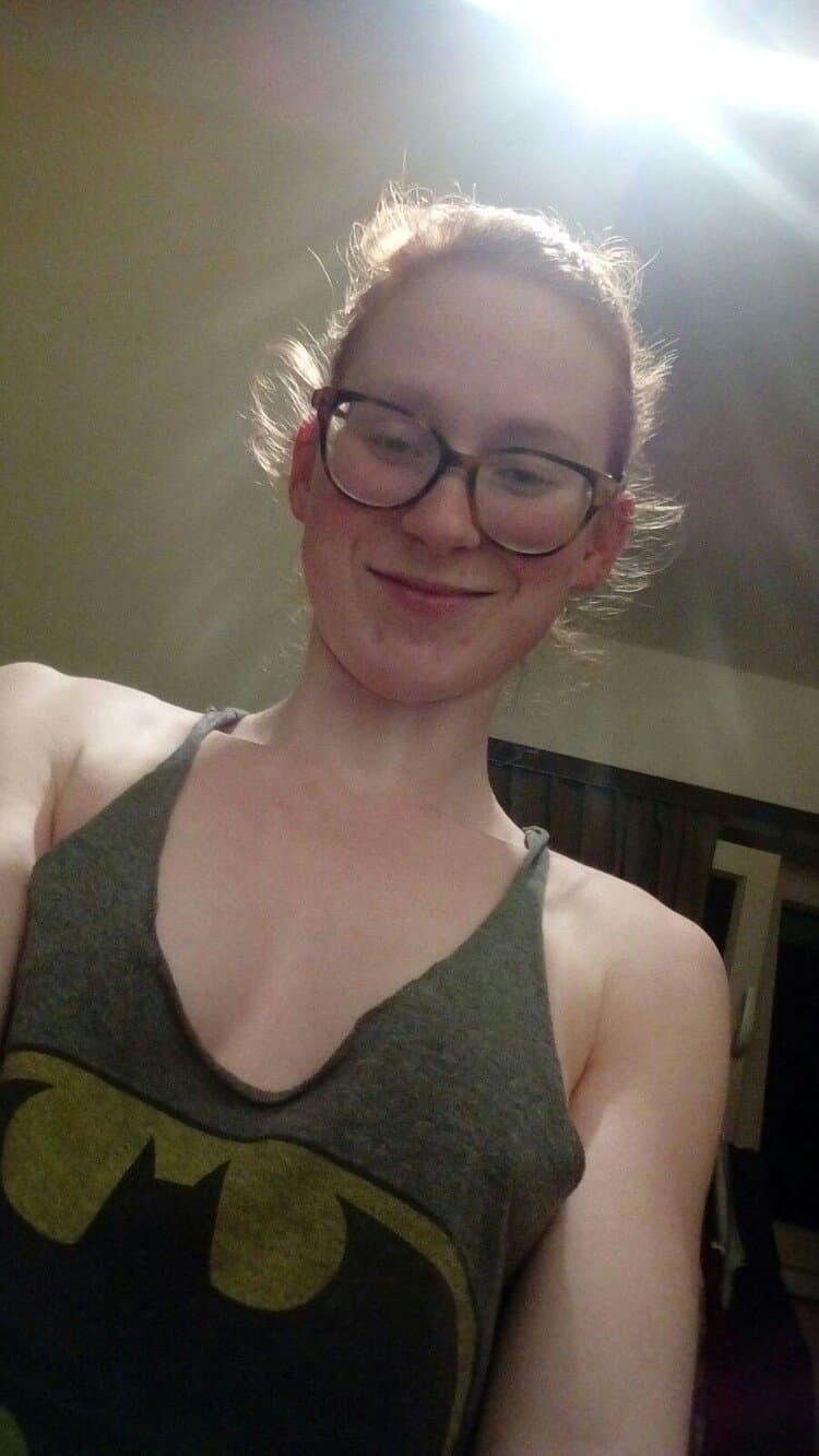 Nerdy Hairy Redhead Slut Lisa Loves Cock