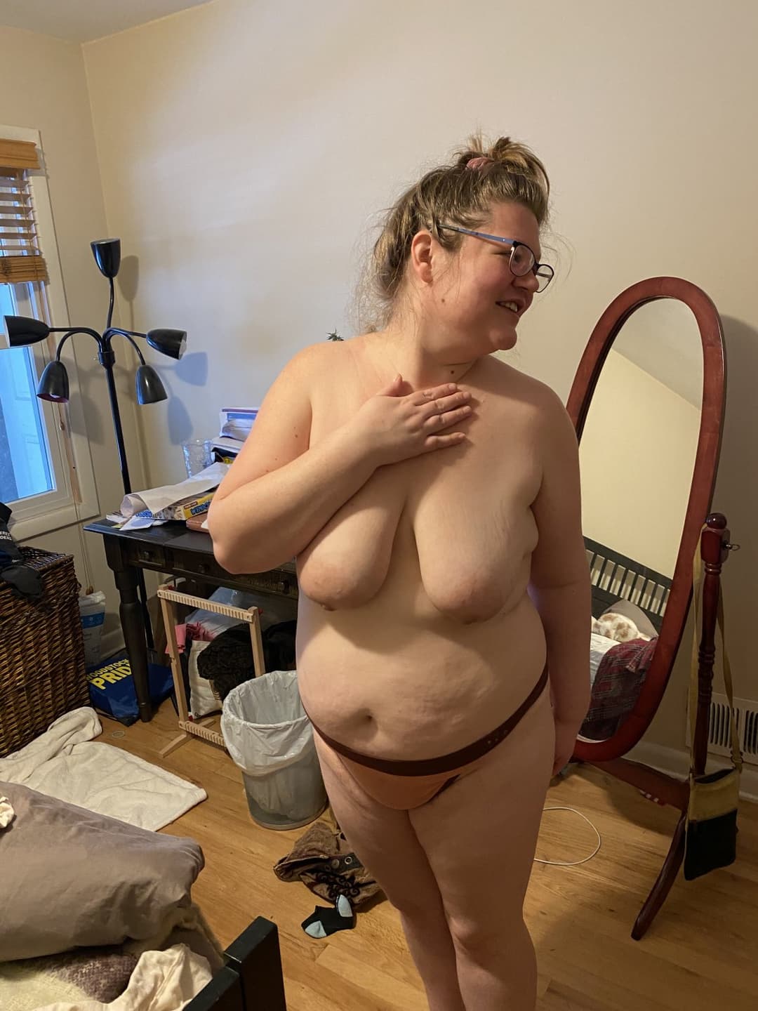 Michelle Oregon big tits cum slut mom saggy tits big nipples