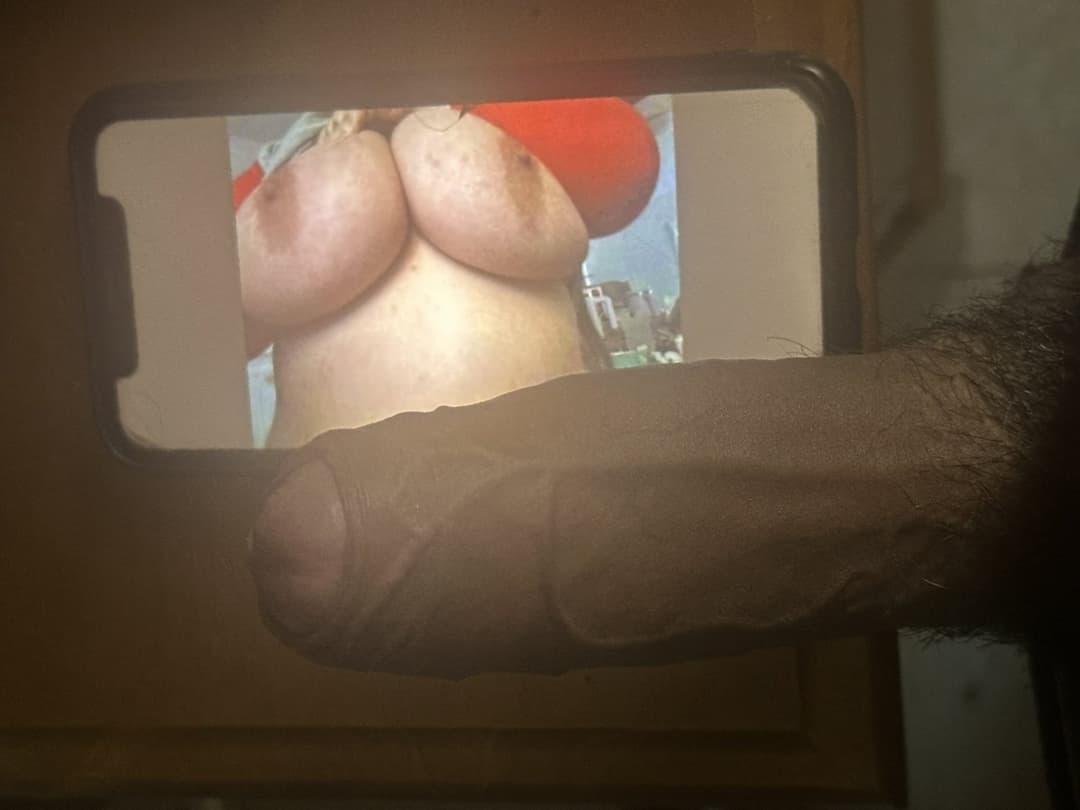 Fat cocks tribbing my gfs massive tits