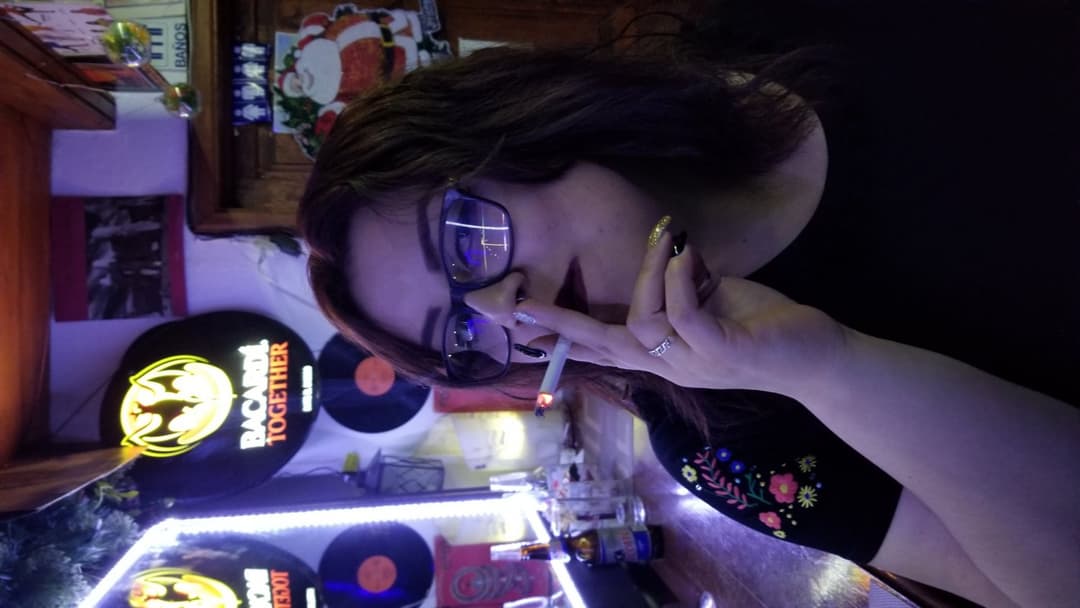 hot alt latina smoker A