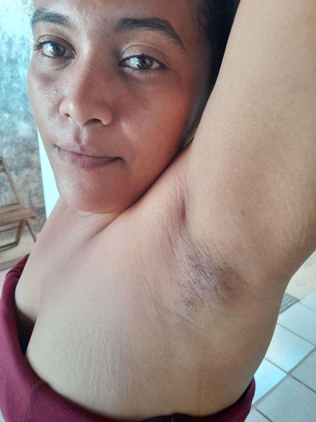 Fetish stubble Armpit