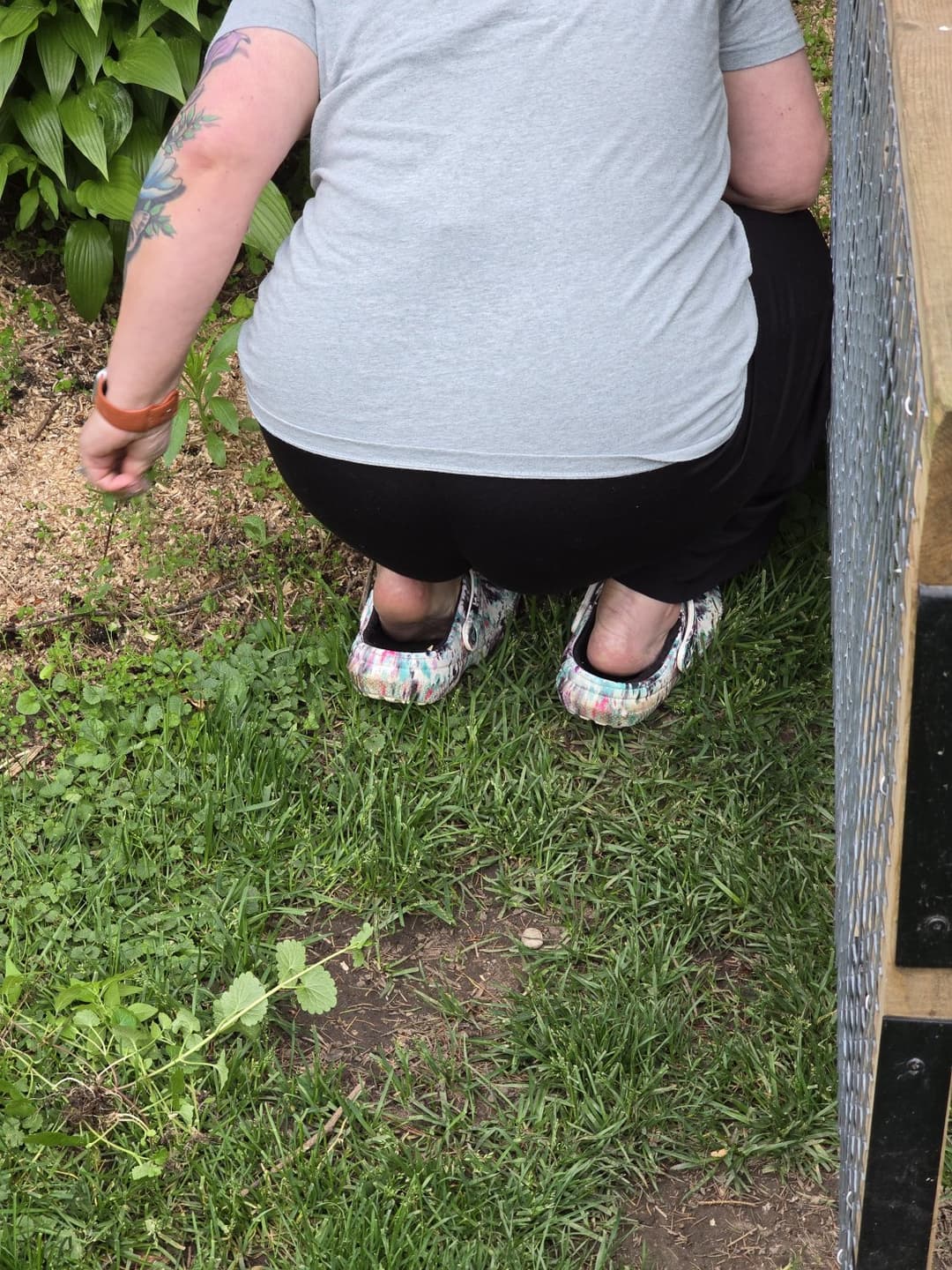 Creepshots of my mom working hard