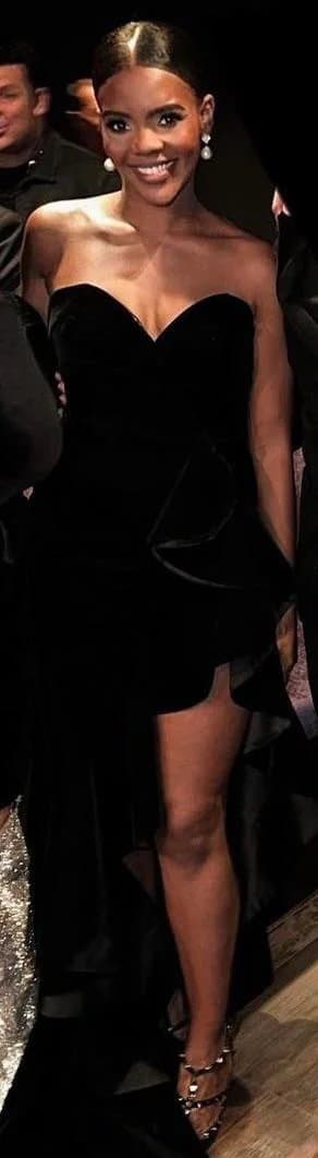 Sexy petite black woman Candace Owens is a fine piece of ass.  Jerk meat shorty