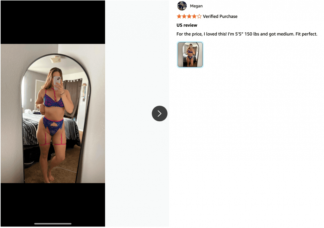 Amateur Amazon Lingerie Reviews Vol. 5