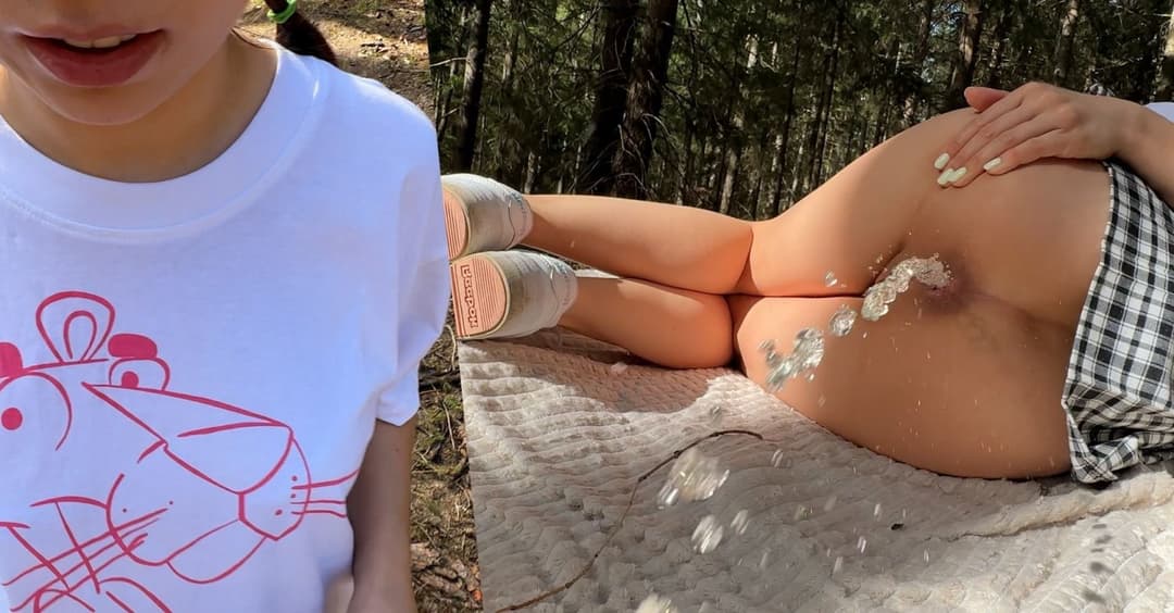 Show ass, teen, anal, piss, enema